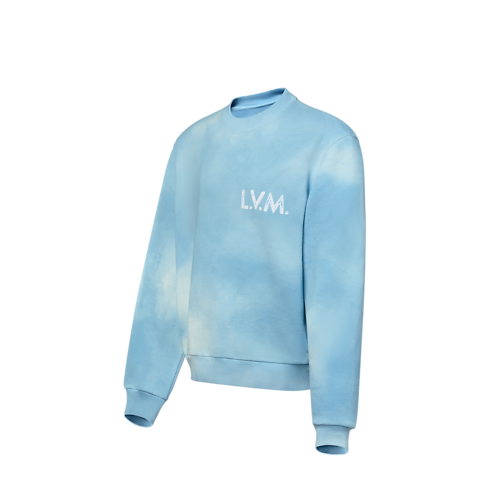 Ready-to-Wear All Ready-to-Wear Tie-Dye Sweatshirt | Louis Vuitton ® (Product zoom)