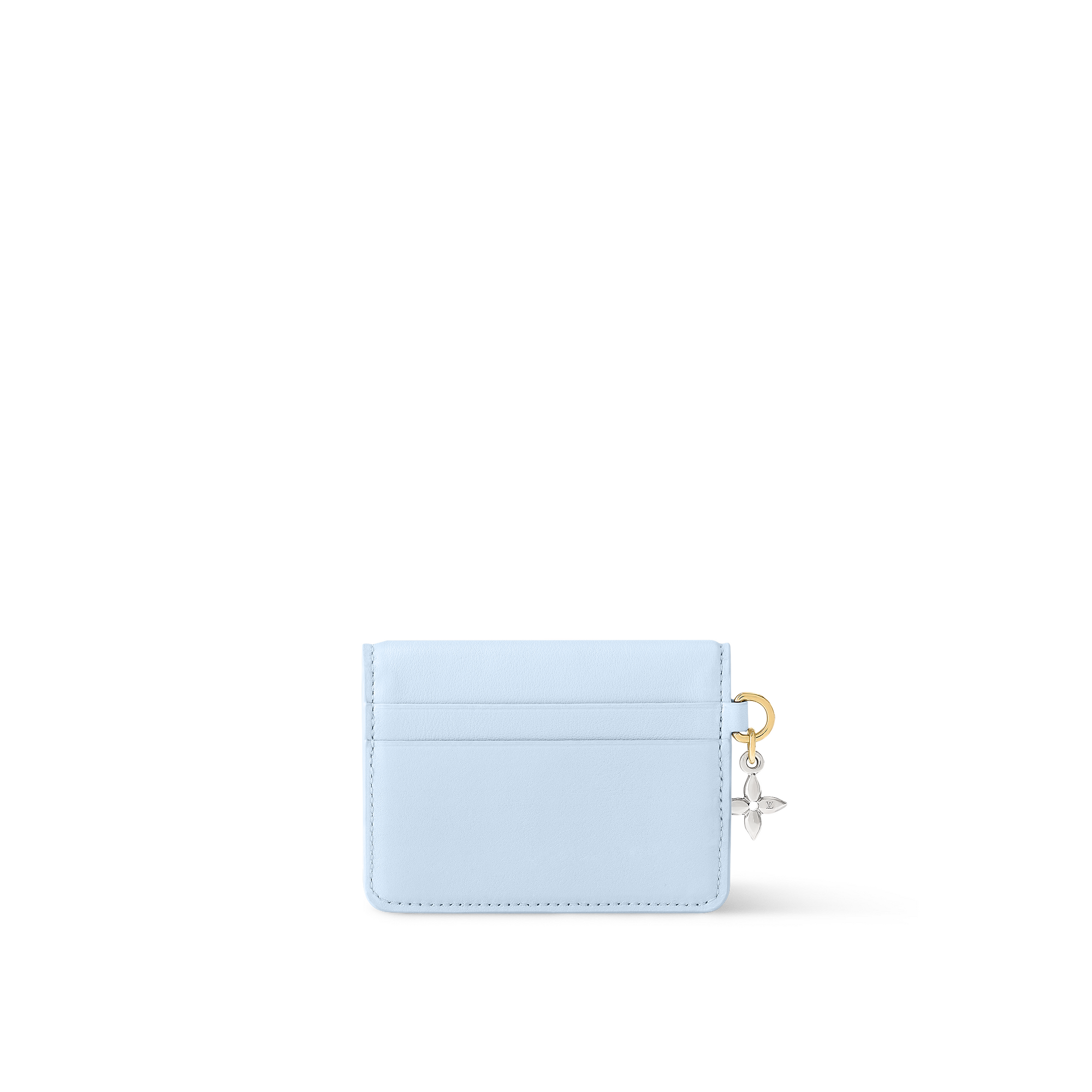 Tiny Recto Verso Card Holder LV Bloom