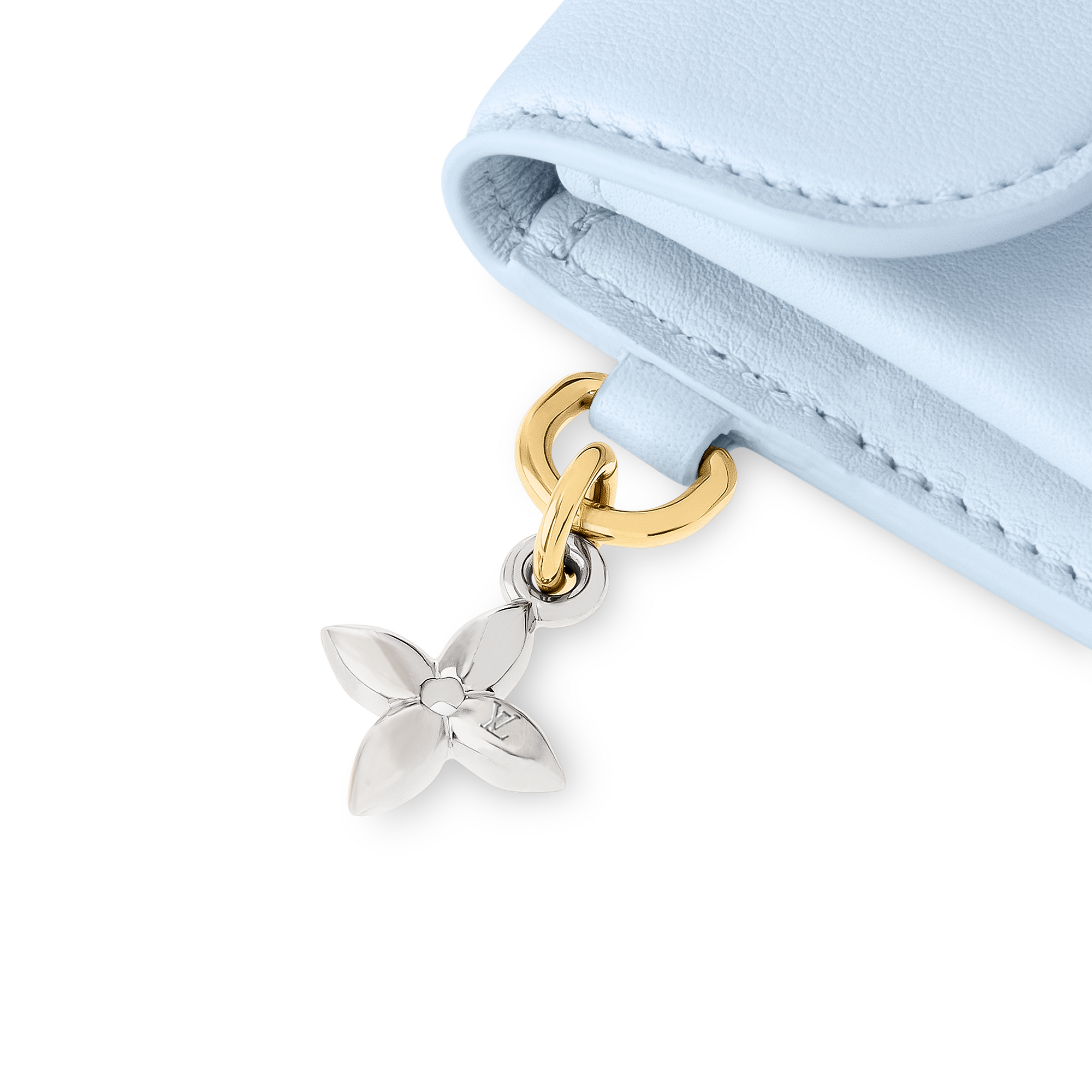Tiny Recto Verso Card Holder LV Bloom