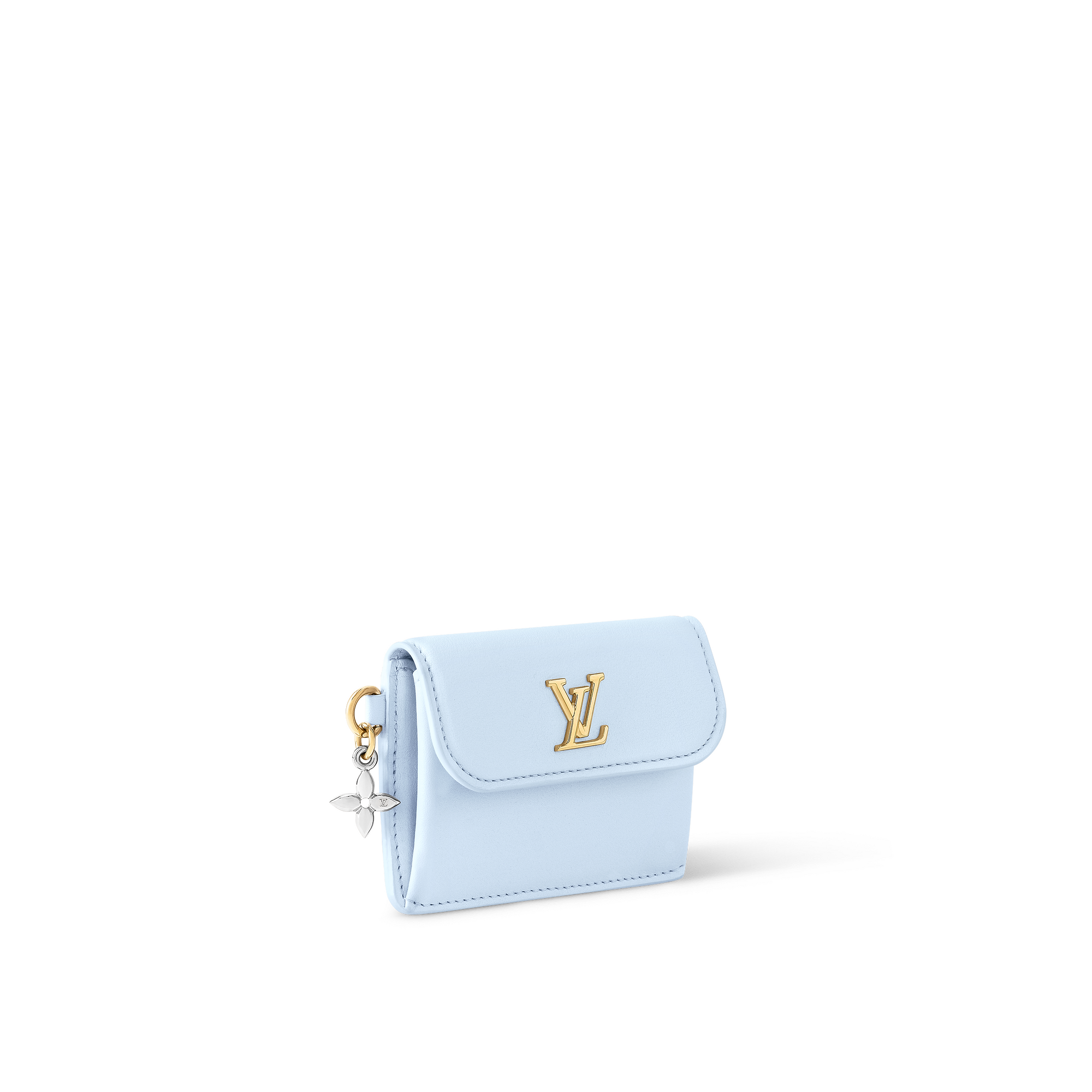 Tiny Recto Verso Card Holder LV Bloom