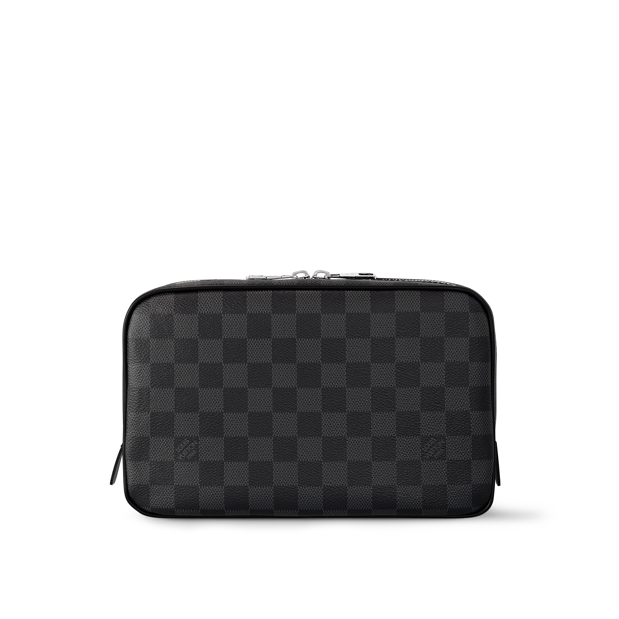 Damier Graphite Canvas Travel All Luggage and Accessories Toilet Pouch GM | Louis Vuitton ® (Product zoom)