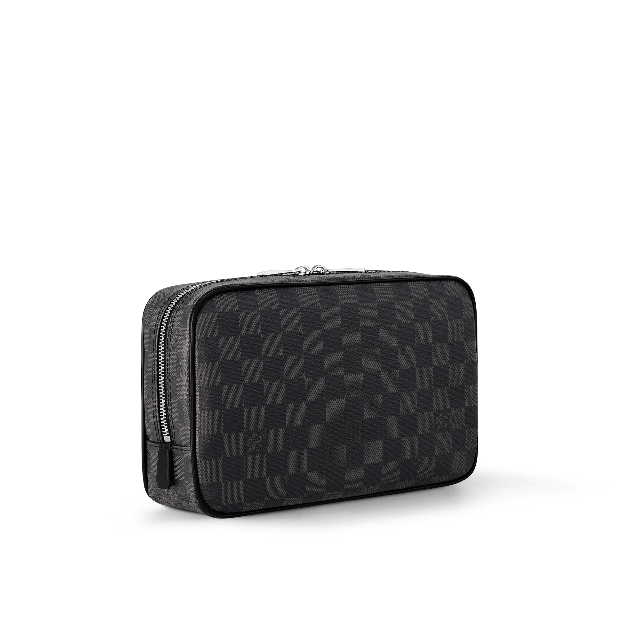 Damier Graphite Canvas Travel All Luggage and Accessories Toilet Pouch GM | Louis Vuitton ® (Product zoom)