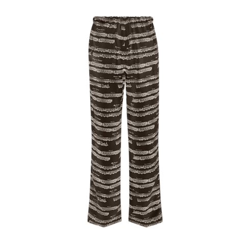Ready-to-Wear Pants and Shorts Train Print Pajama Pants | Louis Vuitton ® (Product zoom)
