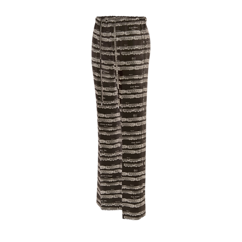 Ready-to-Wear Pants and Shorts Train Print Pajama Pants | Louis Vuitton ® (Product zoom)