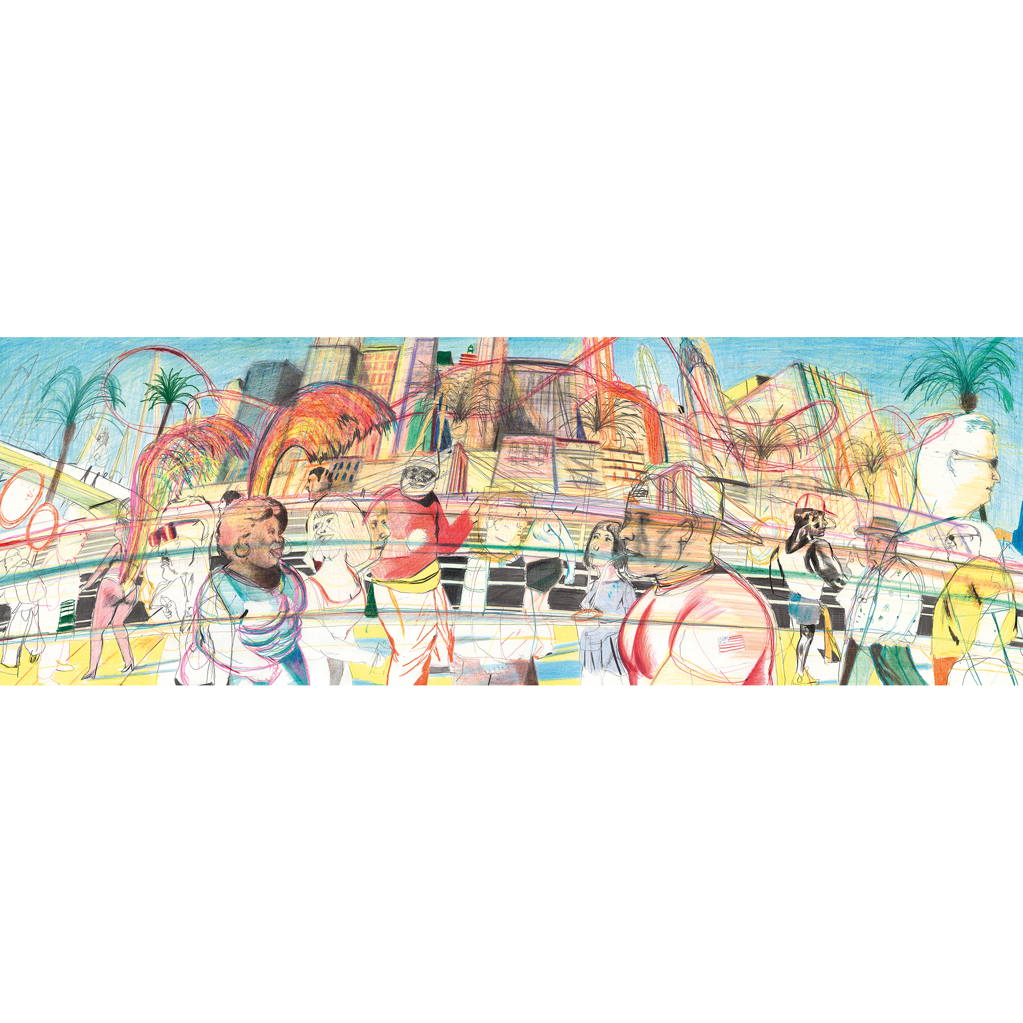  Library Travel Book Travel Book Las Vegas, Artist Edition | Louis Vuitton ® (Product zoom)