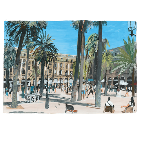 Library Travel Book Travel Book Barcelona | Louis Vuitton ® (Product zoom)
