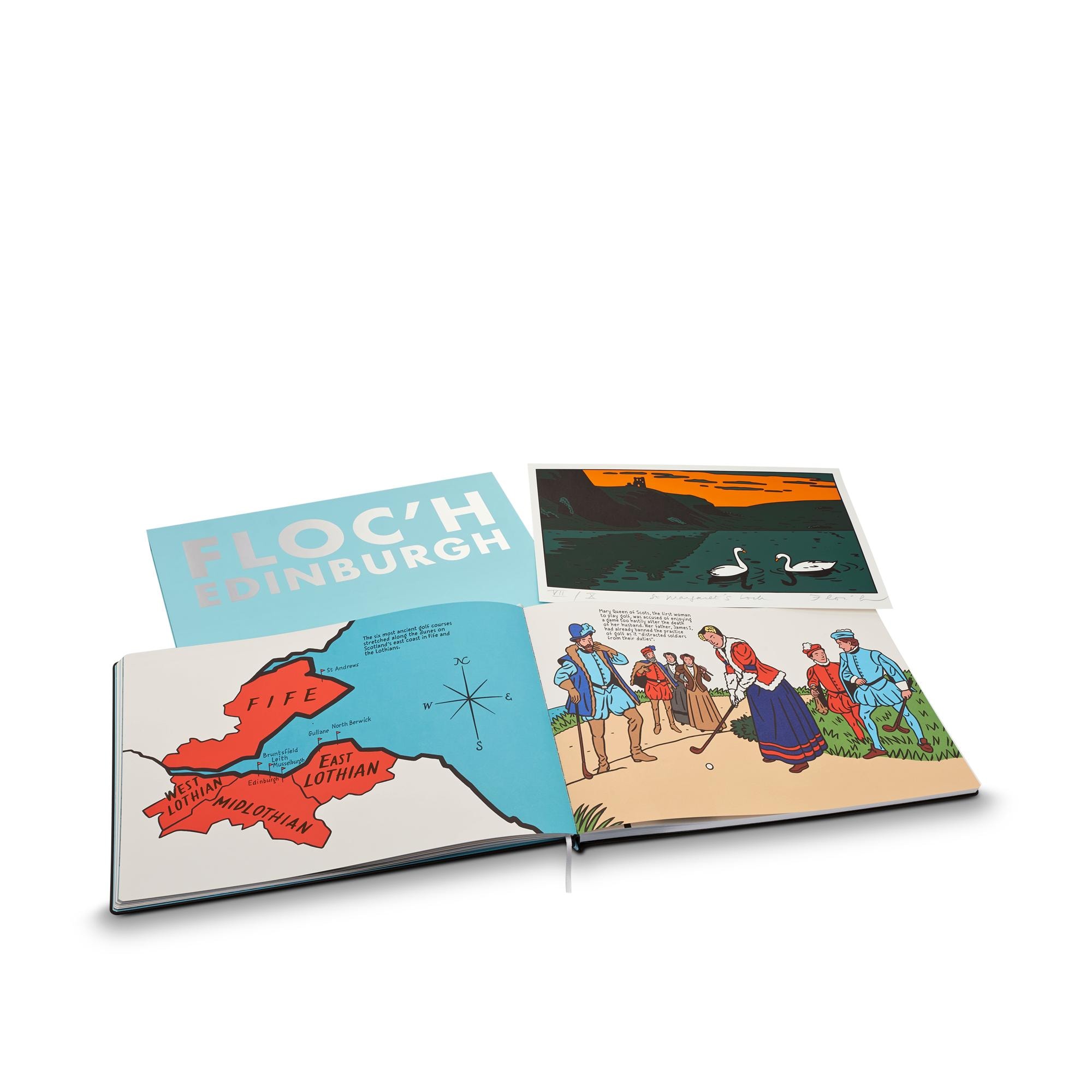  Library Travel Book Travel Book « Edinburgh » - Artist