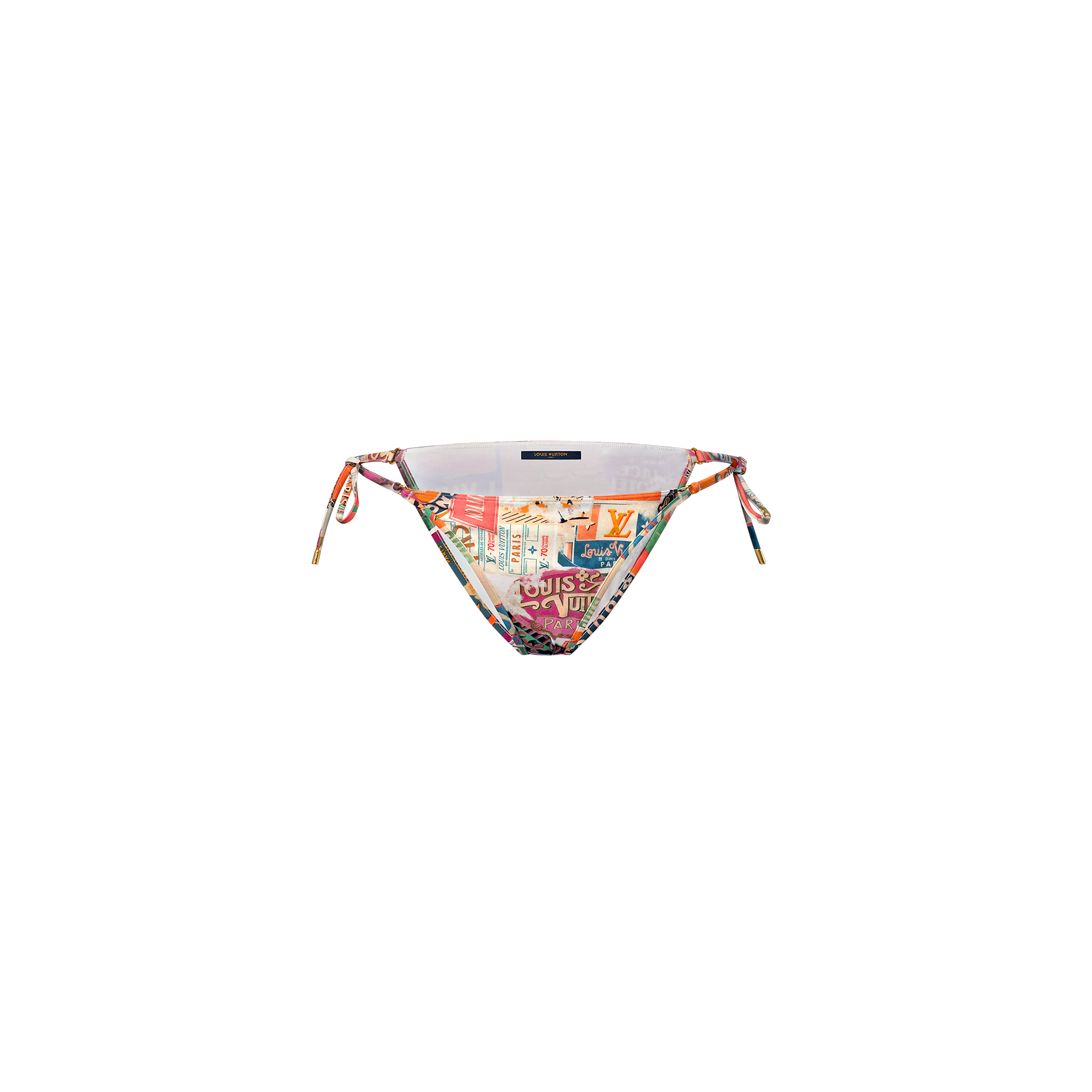 Travel Patch Bikini Bottoms