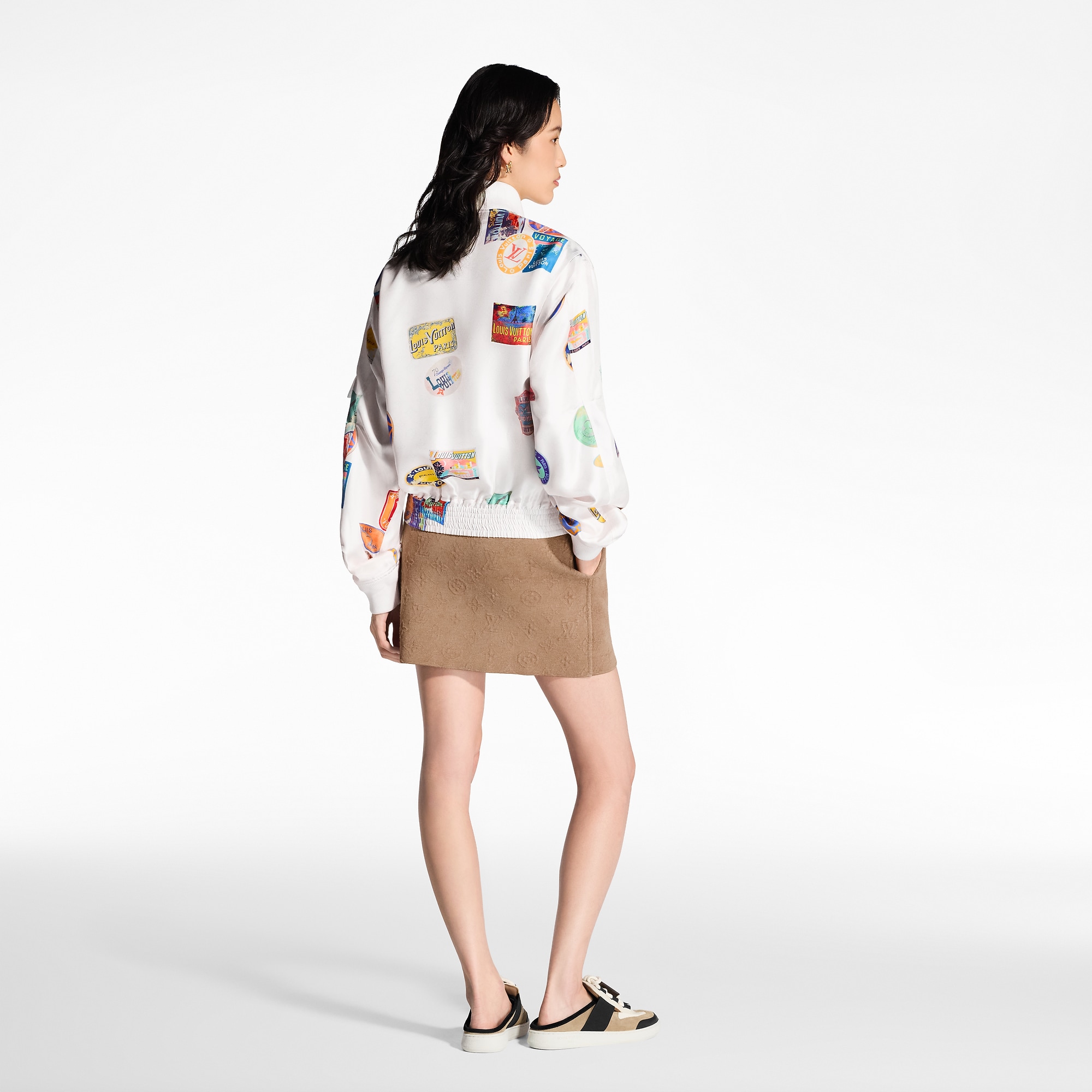 Travel Patch Bomber Jacket