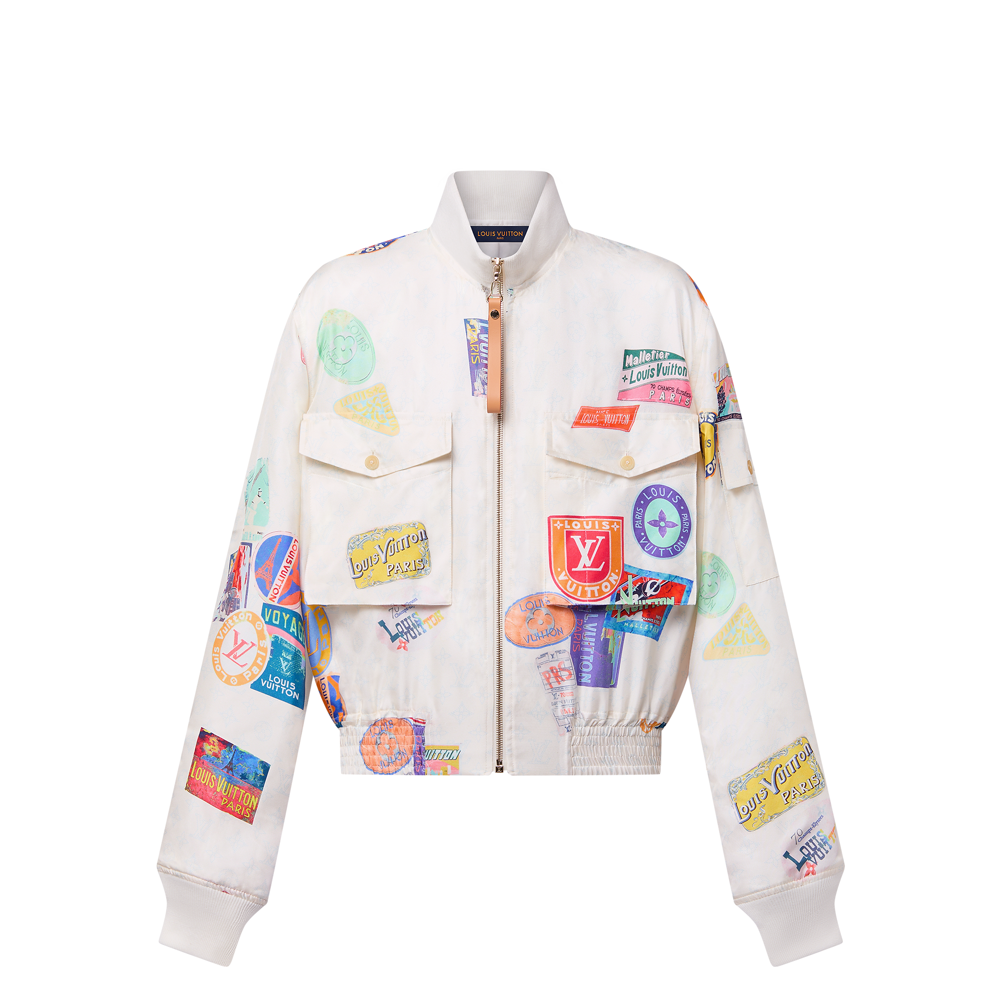 Travel Patch Bomber Jacket