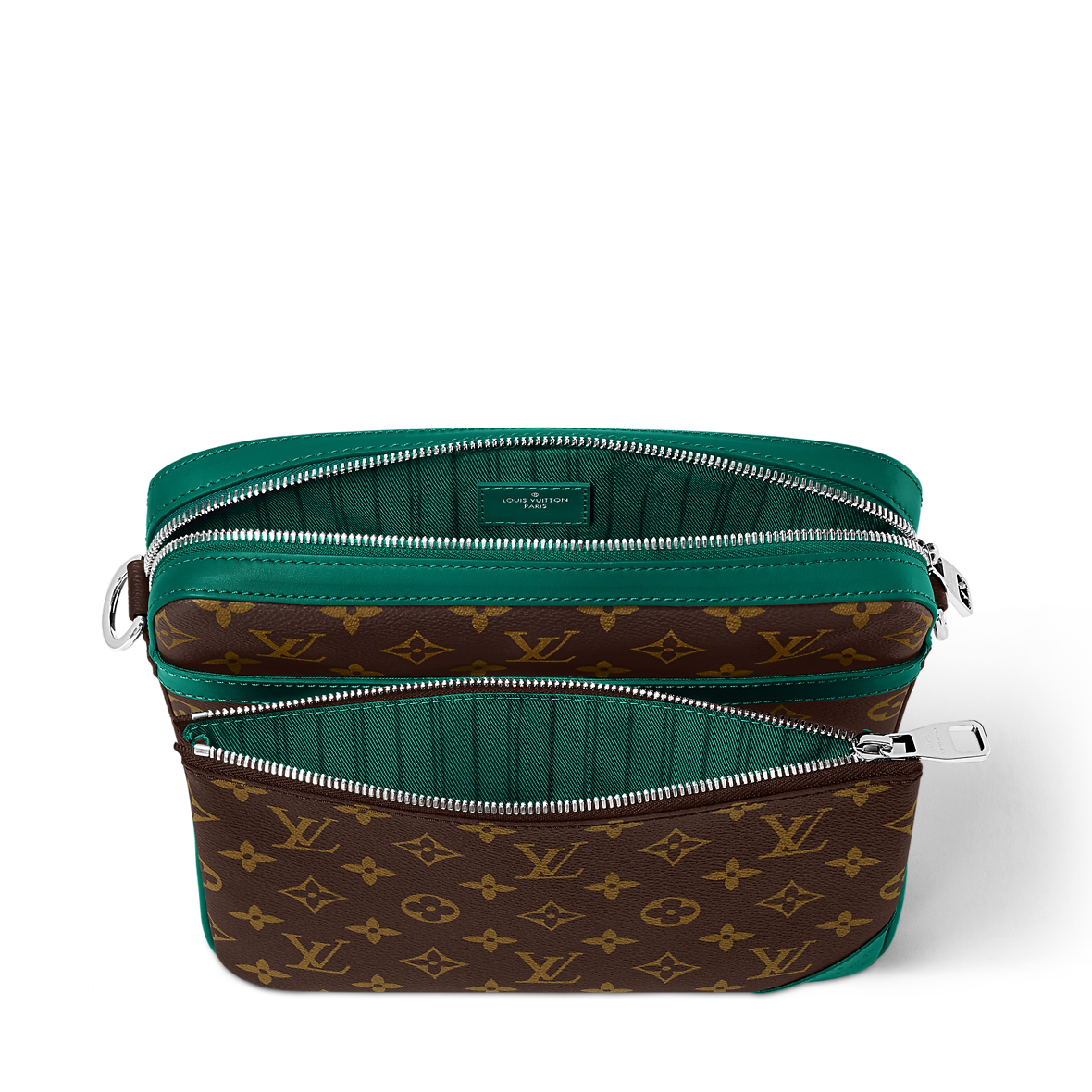Trio Messenger Monogram Macassar Canvas - Bags and Small Leather Goods ...