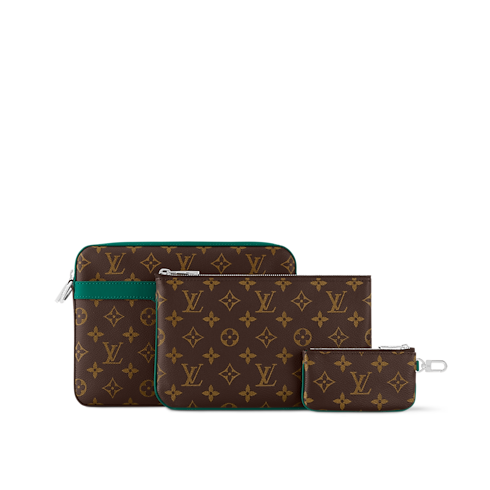 Monogram Macassar Canvas Men's Bags New In Trio Messenger | Louis Vuitton ® (Product zoom)
