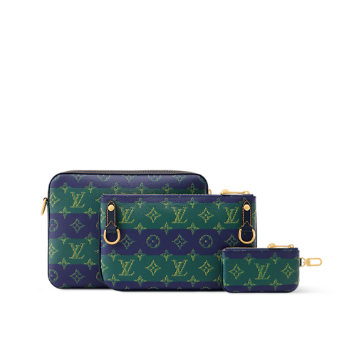 Monogram Heritage Men's Bags New In Trio Messenger | Louis Vuitton ® (Product zoom)