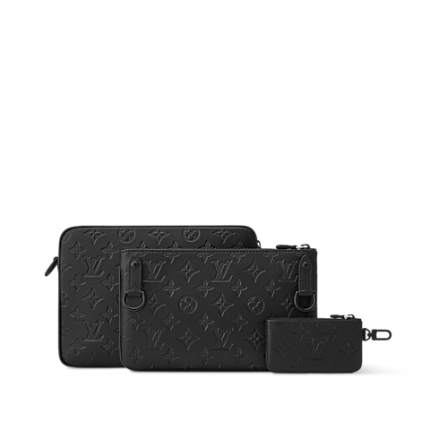 Monogram Shadow Men's Bags New In Trio Messenger | Louis Vuitton ® (Product zoom)