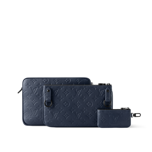 Monogram Shadow Men's Bags New In Trio Messenger | Louis Vuitton ® (Product zoom)