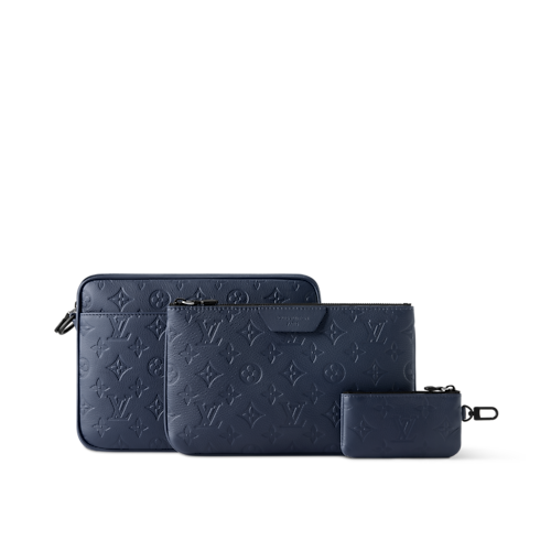 Monogram Shadow Men's Bags New In Trio Messenger | Louis Vuitton ® (Product zoom)