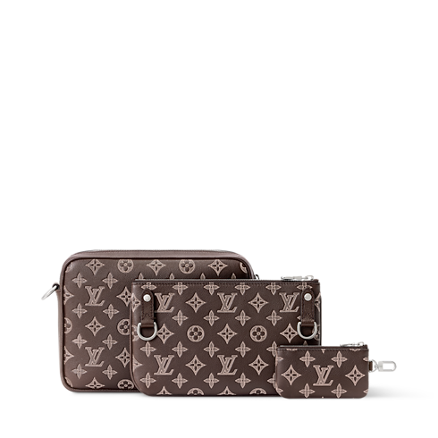 Monogram Shadow Bags All Bags Trio Messenger | Louis Vuitton ® (Product zoom)
