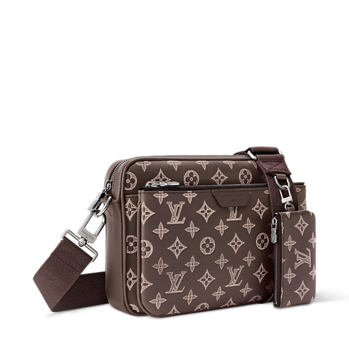 Monogram Shadow Bags All Bags Trio Messenger | Louis Vuitton ® (Product zoom)