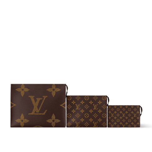 Other Monogram Canvas Travel Travel Accessories Trio Toilet Pouch | Louis Vuitton ® (Product zoom)