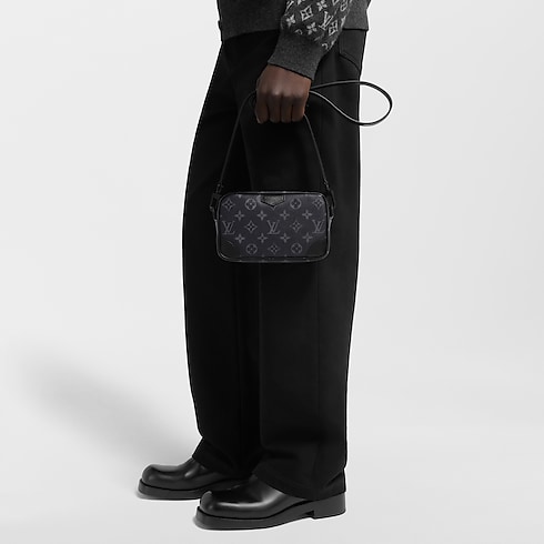Monogram Eclipse Small Leather Goods Mini Bags Trocadéro Wearable Wallet | Louis Vuitton ® (Product zoom)