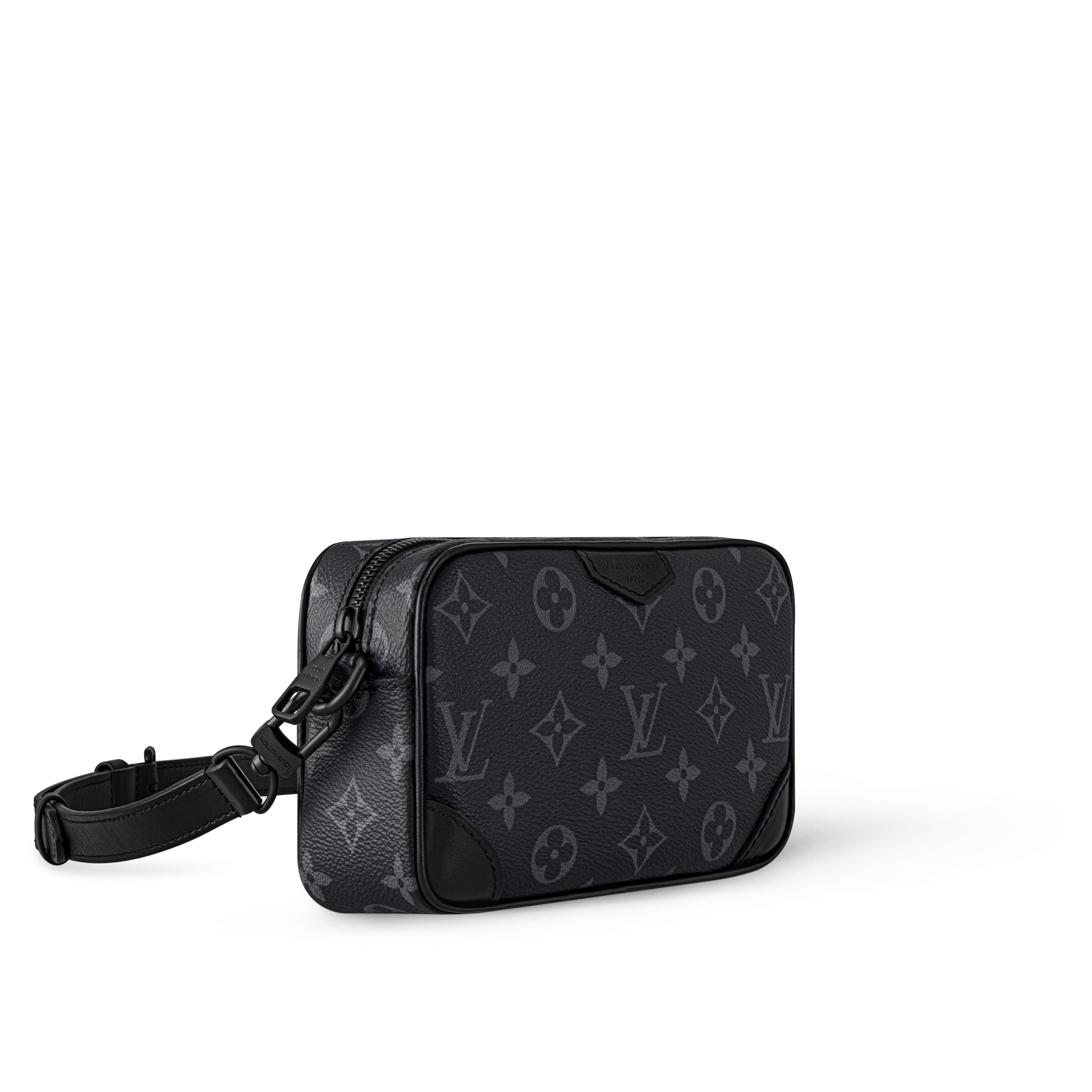 Monogram Eclipse Canvas Small Leather Goods Mini Bags Trocadéro Wearable Wallet | Louis Vuitton ® (Product zoom)