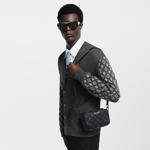 Monogram Eclipse Small Leather Goods Mini Bags Trocadéro Wearable Wallet | Louis Vuitton ® (Product zoom)