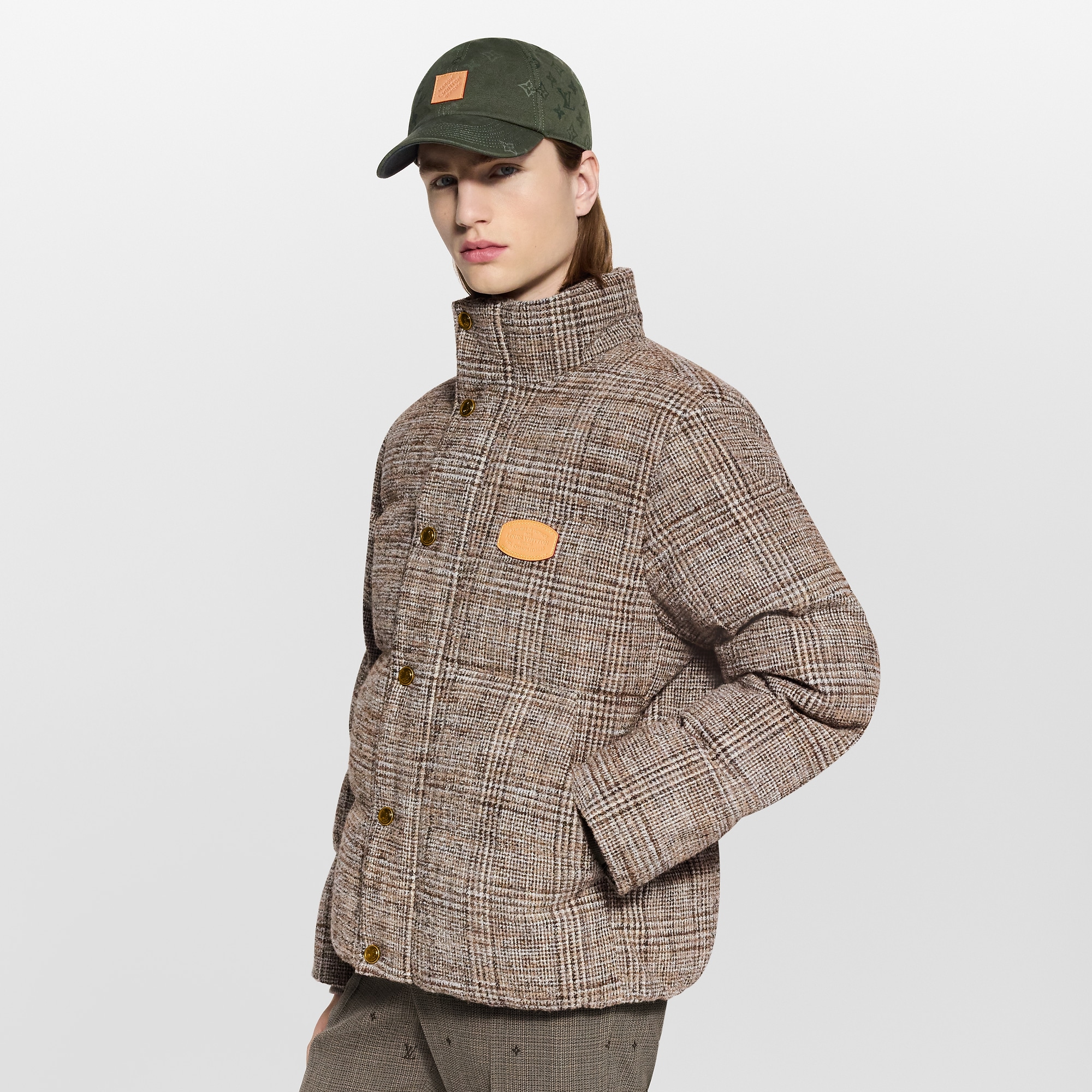 Tweed Down Blouson