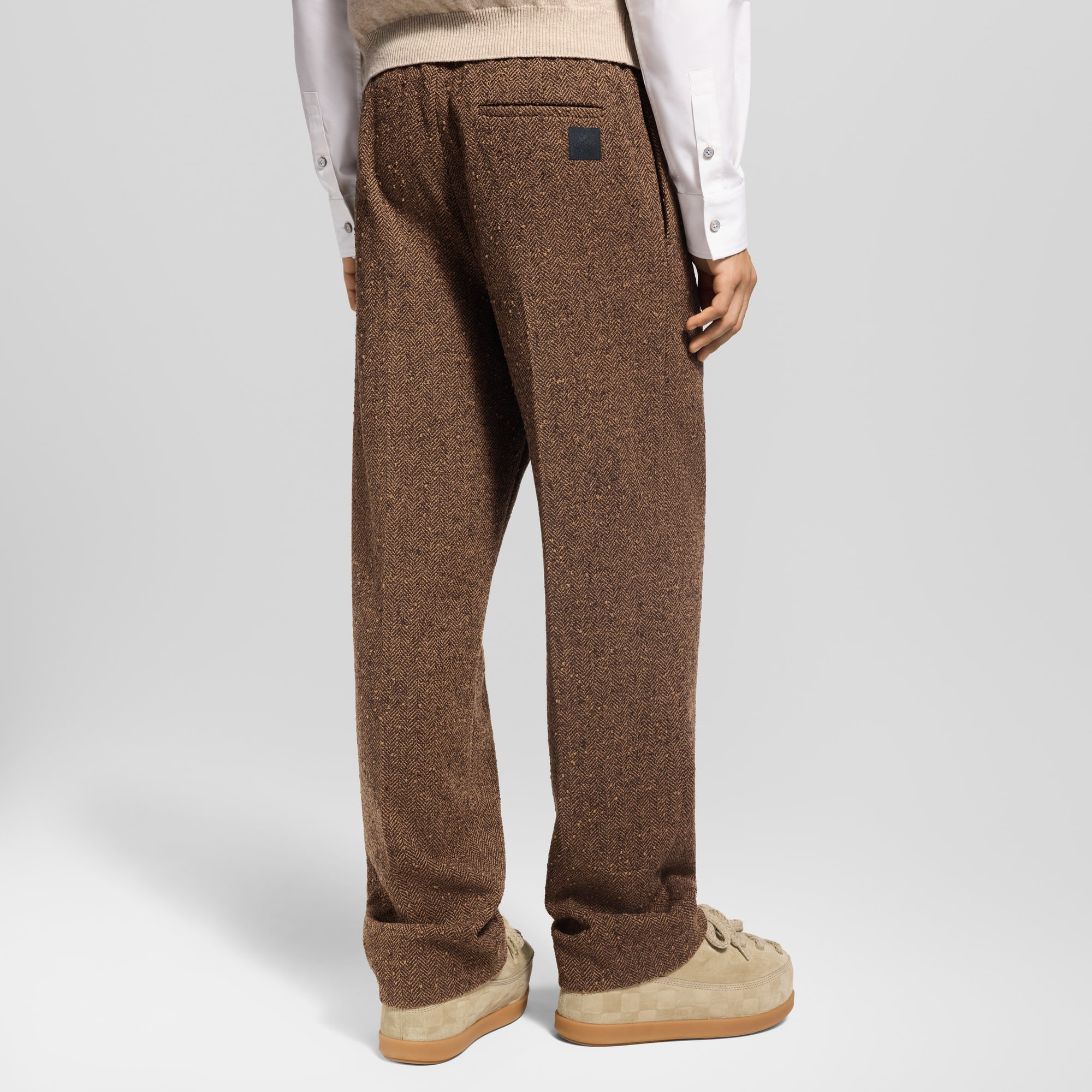  Ready-to-Wear Pants Tweed Drawstring Pants | Louis Vuitton ® (Product zoom)