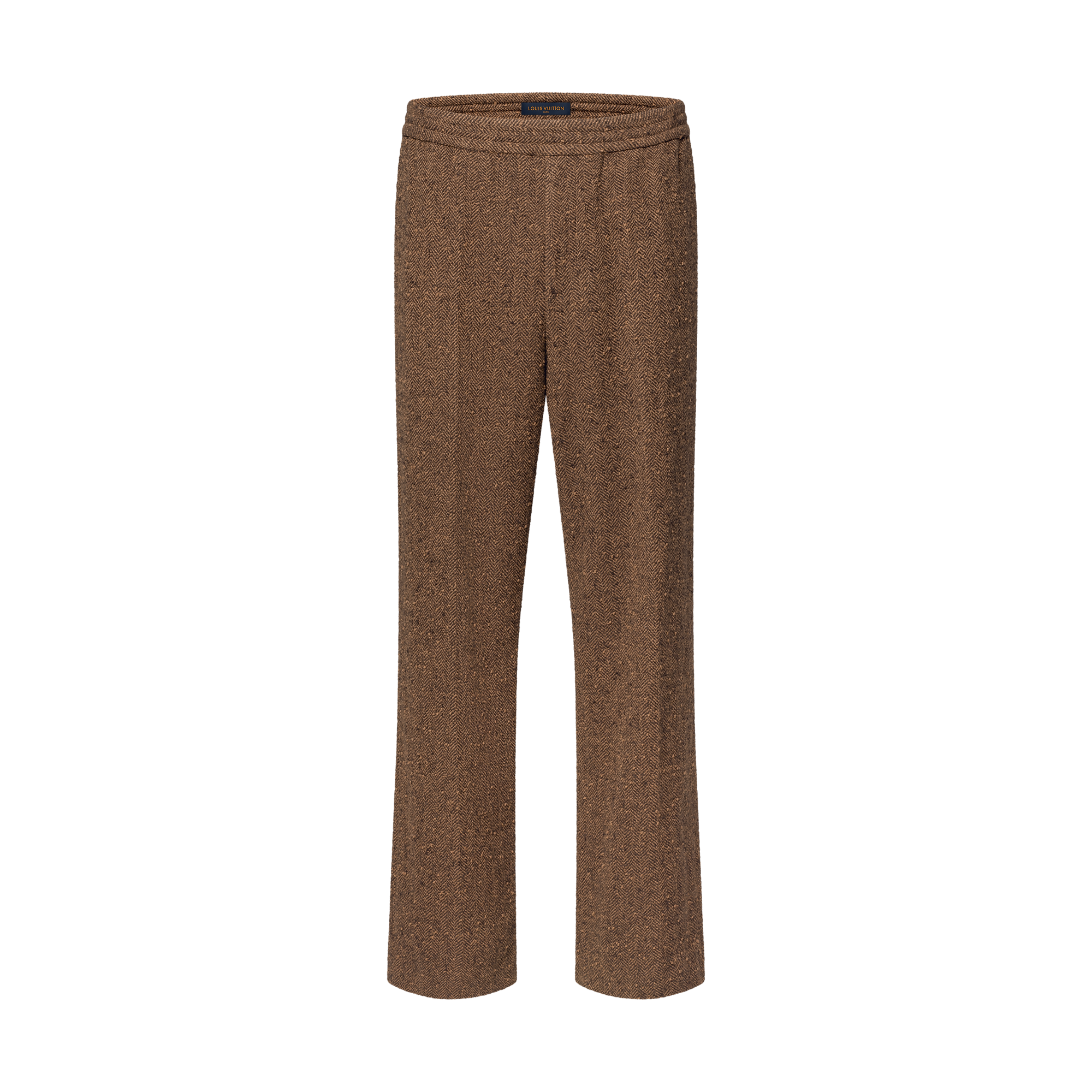 Tweed Drawstring Pants