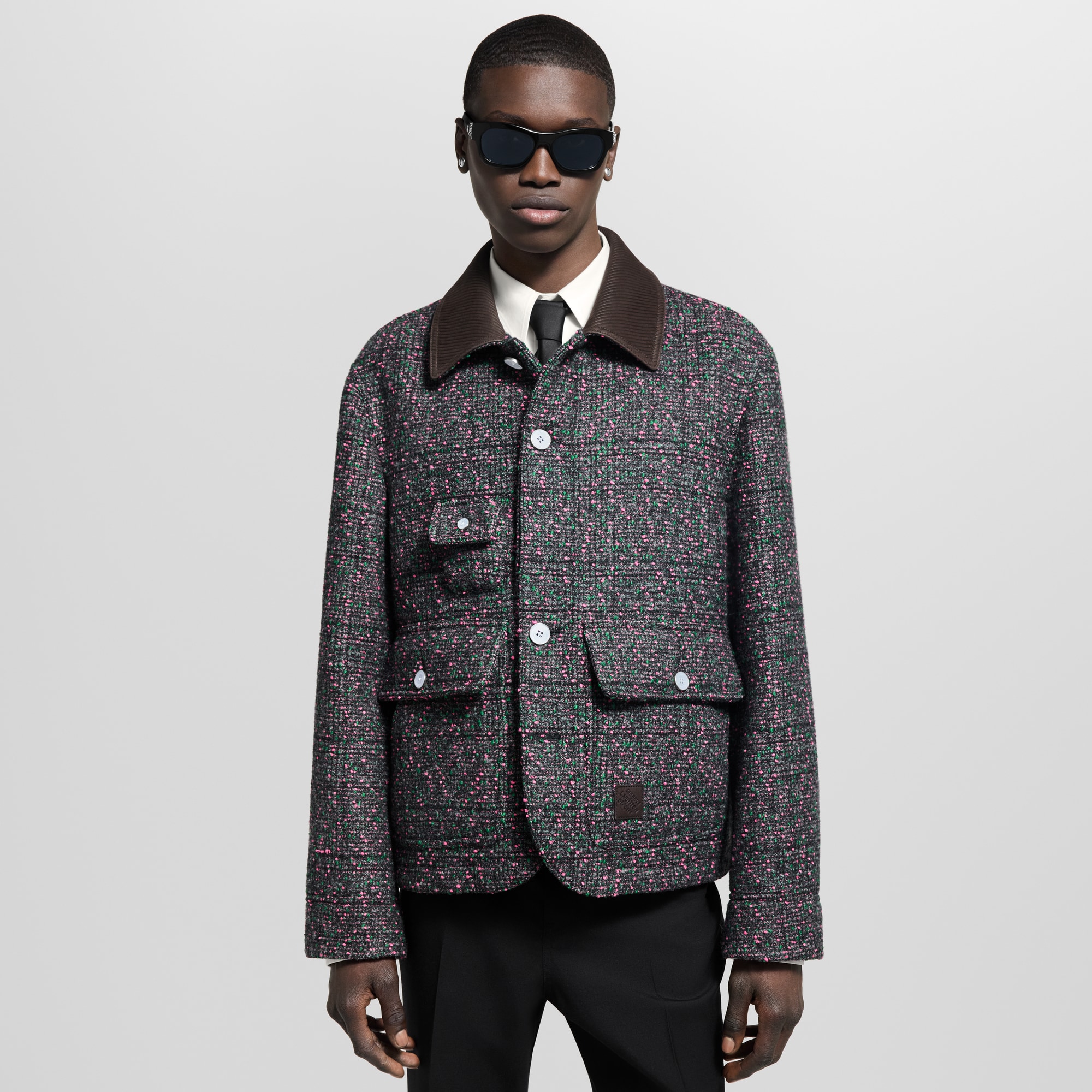  Ready-to-Wear Coats and Outerwear Tweed Gardening Workwear Jacket | Louis Vuitton ® (Product zoom)