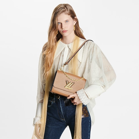 Epi Leather Handbags All Handbags Twist MM | Louis Vuitton ® (Product zoom)