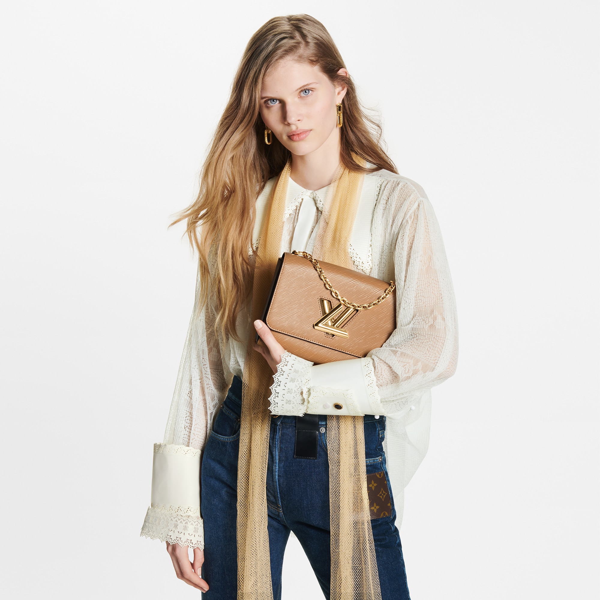 Epi Leather Handbags All Handbags Twist MM | Louis Vuitton ® (Product zoom)
