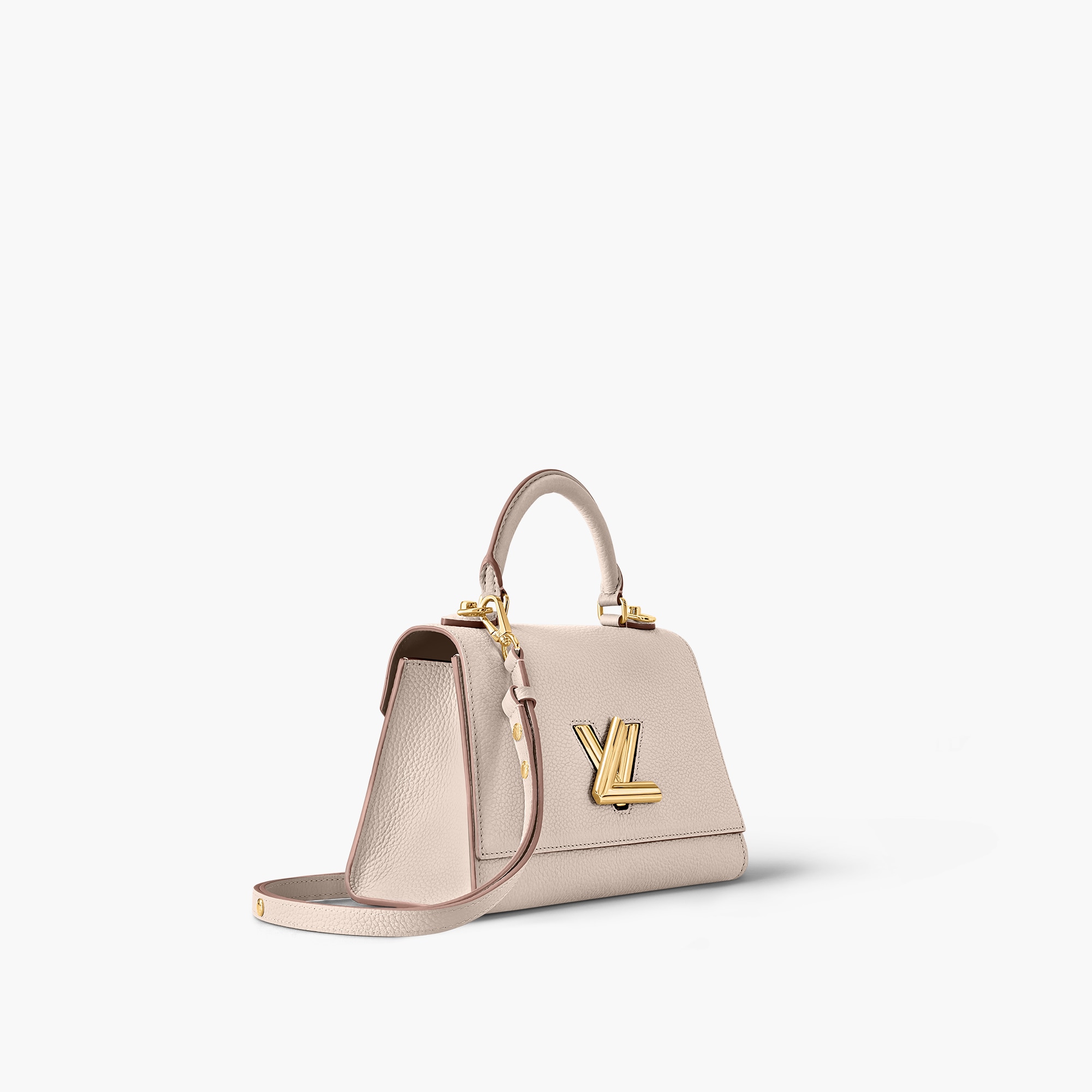 Twist One Handle PM Taurillon Leather Women Handbags LOUIS