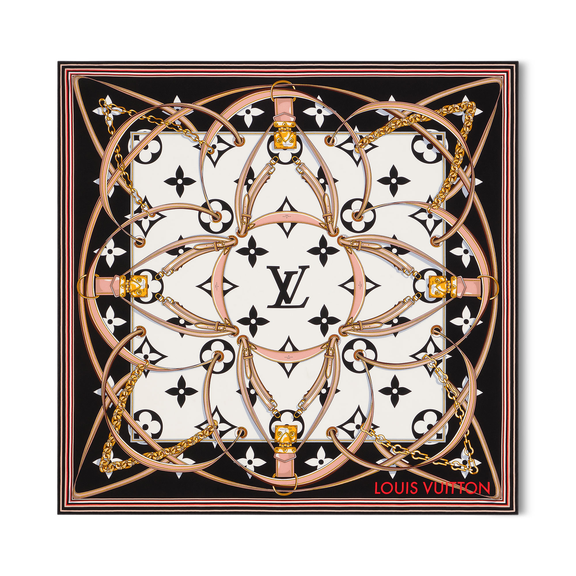 Ultimate Monogram Square 90