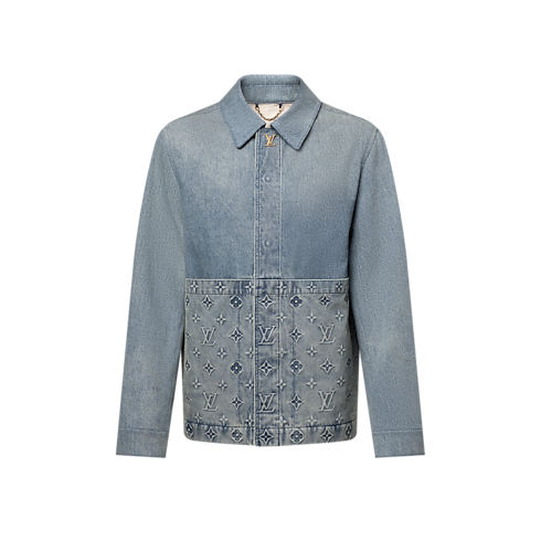 Ready-to-Wear Coats and Outerwear Upcycled Denim Canvas Jacket | Louis Vuitton ® (Product zoom)