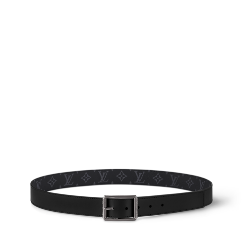 Monogram Eclipse Canvas Accessories New This Season Uptown 35mm Reversible Belt | Louis Vuitton ® (Product zoom)