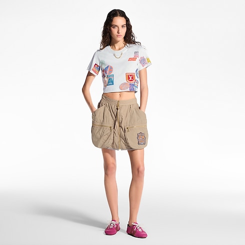 Ready-to-Wear Skirts and Shorts Utility Pocket Mini Skirt | Louis Vuitton ® (Product zoom)