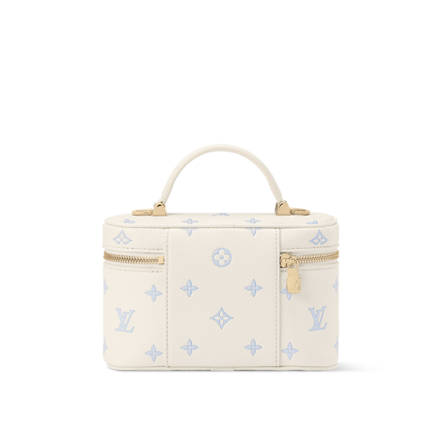 Monogram Empreinte Leather Small Leather Goods Wallets on Chain and Nano Bags Vanity Chain Pouch | Louis Vuitton ® (Product zoom)