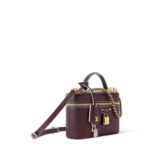 Vanity Chain Pouch Side View