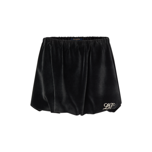 Ready-to-Wear New In Ready-to-Wear Velvet Bubble Skirt | Louis Vuitton ® (Product zoom)