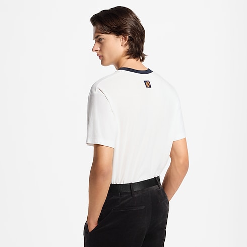 Ready-to-Wear All Ready-to-Wear Velvet Graphic Short-Sleeved T-Shirt | Louis Vuitton ® (Product zoom)