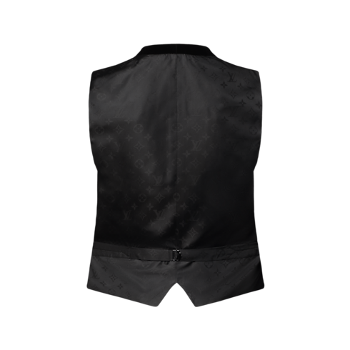 Ready-to-Wear All Ready-to-Wear Velvet Tuxedo Vest | Louis Vuitton ® (Product zoom)