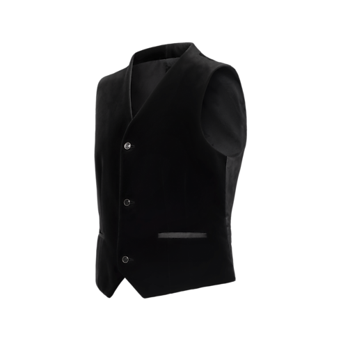 Ready-to-Wear All Ready-to-Wear Velvet Tuxedo Vest | Louis Vuitton ® (Product zoom)