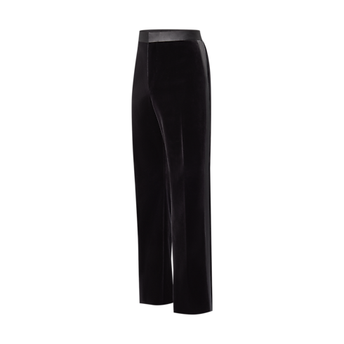 Ready-to-Wear Pants Velvet Tuxedo Pants | Louis Vuitton ® (Product zoom)