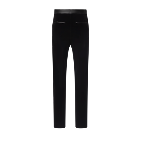 Ready-to-Wear Pants and Shorts Velvet Tuxedo Pants | Louis Vuitton ® (Product zoom)