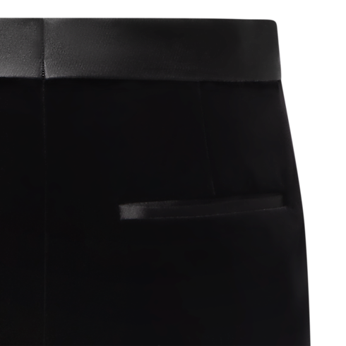 Ready-to-Wear Pants and Shorts Velvet Tuxedo Pants | Louis Vuitton ® (Product zoom)