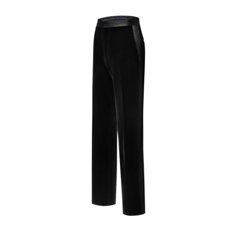 Ready-to-Wear Pants and Shorts Velvet Tuxedo Pants | Louis Vuitton ® (Product zoom)