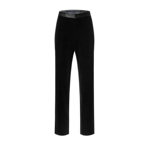 Ready-to-Wear Pants and Shorts Velvet Tuxedo Pants | Louis Vuitton ® (Product zoom)