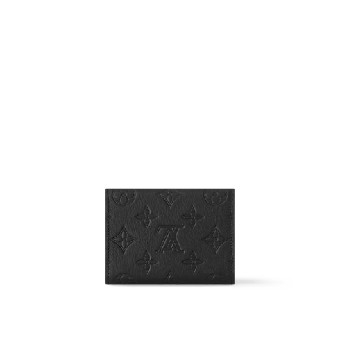 Monogram Shadow Men's Small Leather Goods Card Holders Victor Wallet | Louis Vuitton ® (Product zoom)