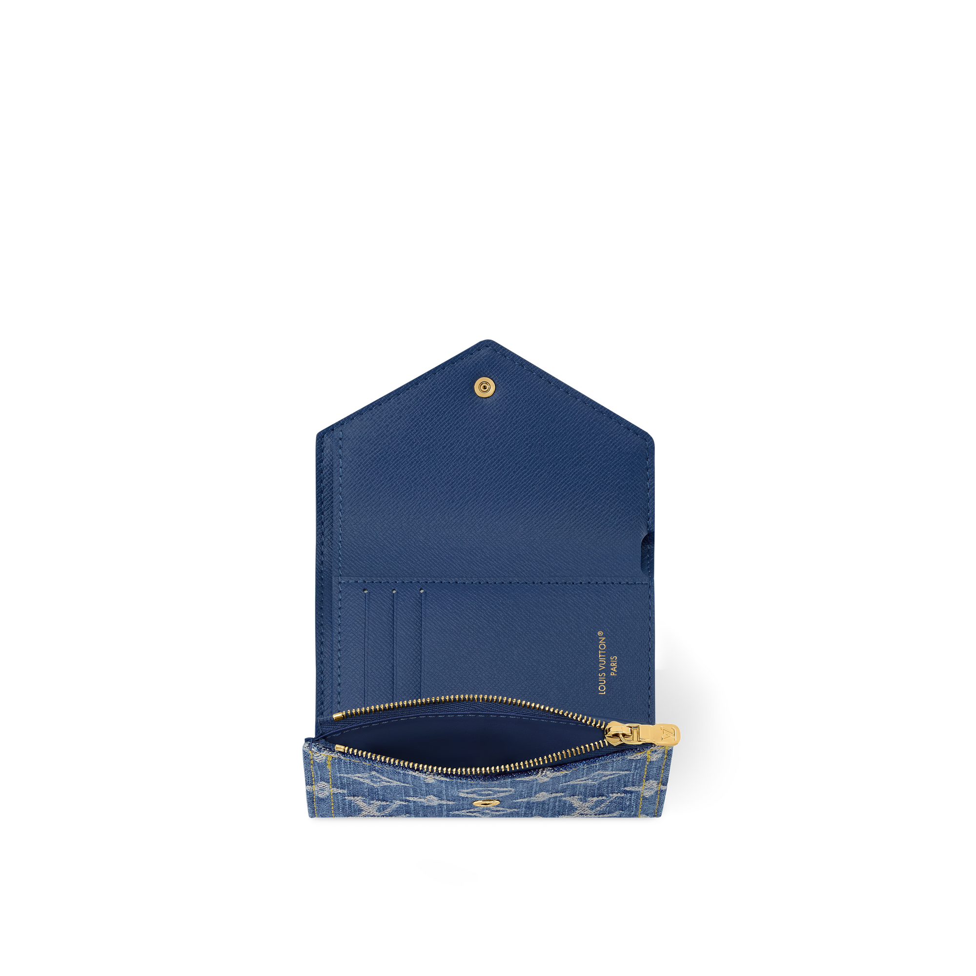 Monogram Denim Small Leather Goods Compact and Long Wallets Victorine Wallet | Louis Vuitton ® (Product zoom)